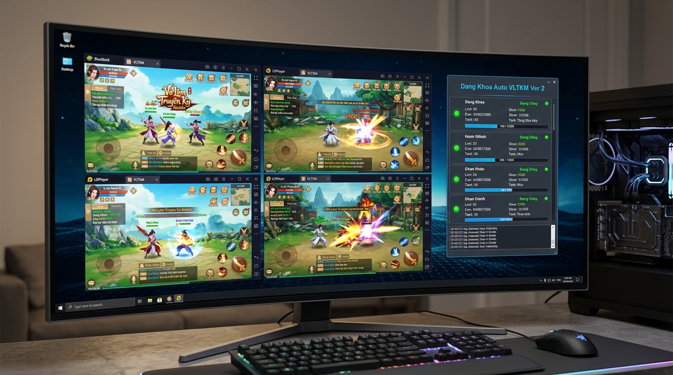 Treo Đa Tab LDPlayer Mượt Mà Trên PC